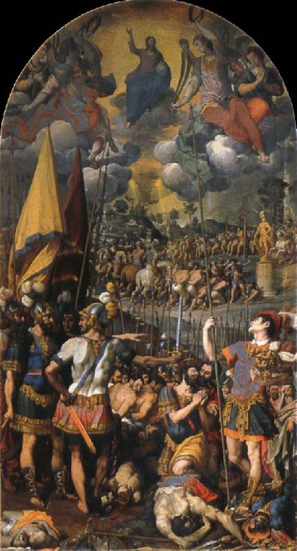 Romulo Cincinnato The Martyrdom of St Maurice oil painting picture